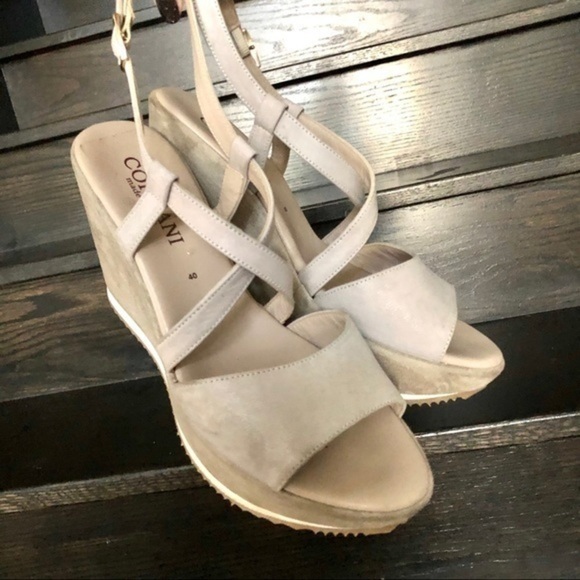 CORDANI Italian leather platform sandals - Picture 6 of 6